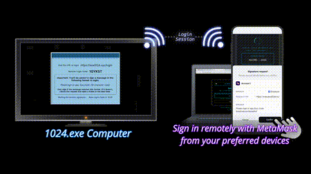 Signing in with MetaMask installed on another device